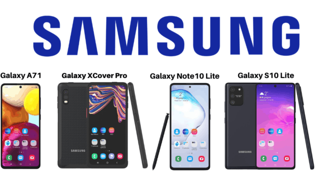 Novi Samsungi v ponudbi: A71, S10 Lite, Note10 Lite in XCover Pro