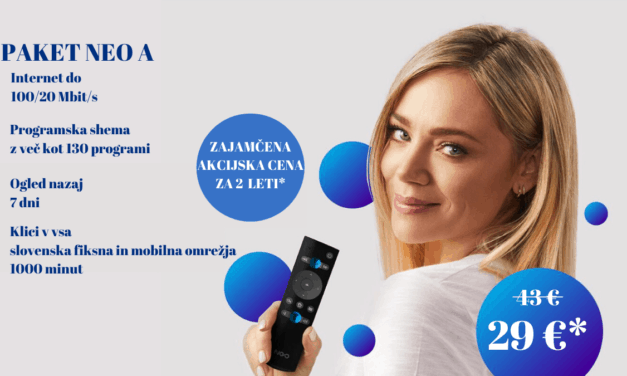 NEO A za nove naročnike samo 29€