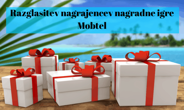Razglasitev nagrajencev nagradne igre Mobtel