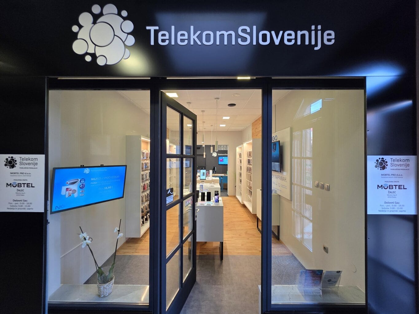 Mobtel - Telekom slovenije Žalec Prodajalna Mobtel Šalek, Pooblaščeni prodajalec Telekoma Slovenije